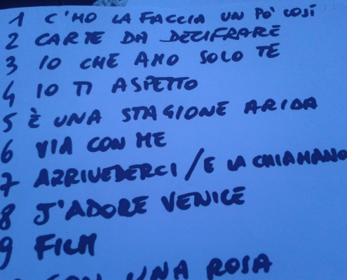 Lo stretto-Scaletta